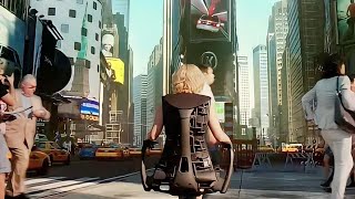 Lucy 2014 || Action/Sci-fi movie || Lucy using her mind 80% || ending scene