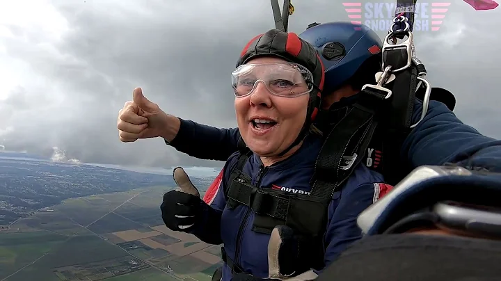 Susan Esparza's Tandem skydive!