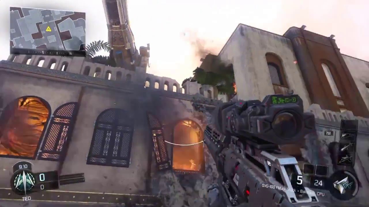 Call of Duty Black Ops 3 - Hiding Spot / WALLBREACH Glitch On Breach