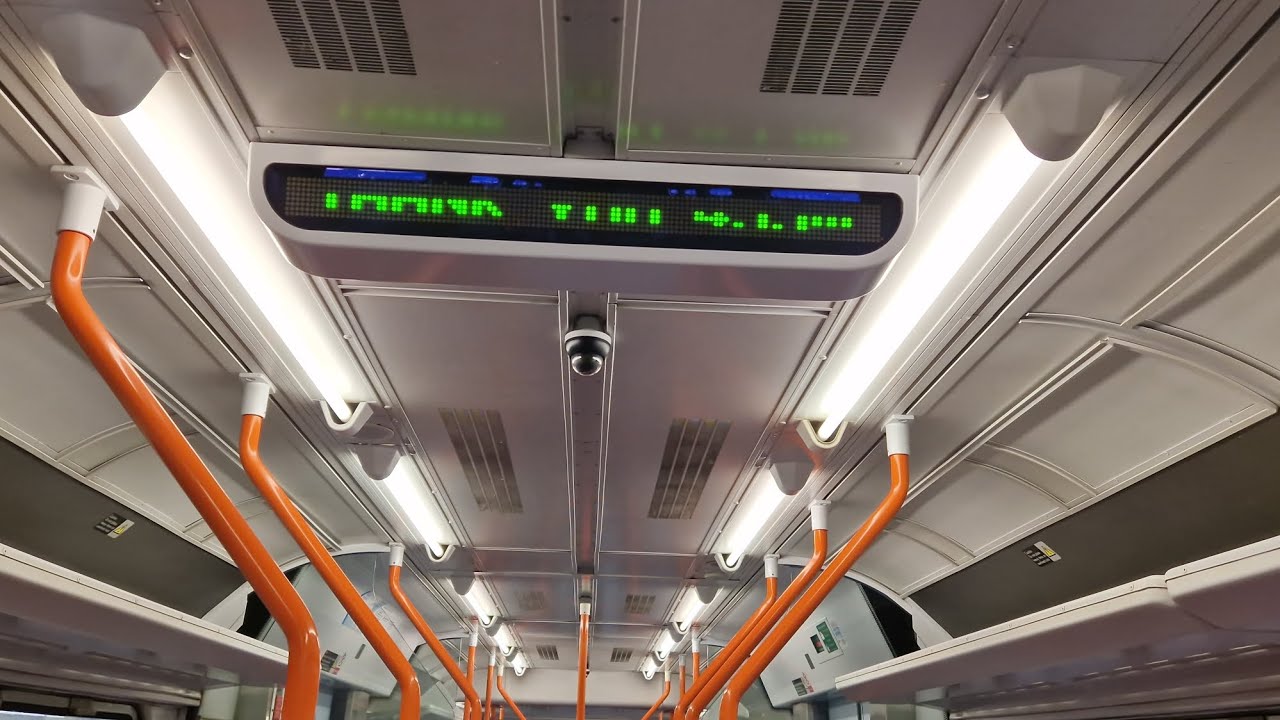 (Train A+B) Journey on 455717/727, Trains at Surbiton and 455 departure