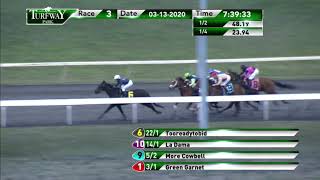RACE 3 PROGRAM March 13th 2020