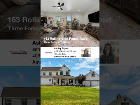 163 Rolling Glen Ranch Road, Three Forks, MT home video tour