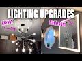EASY Upgrades HUGE Difference! (Affordable Light Fixtures) | HOUSE WERK
