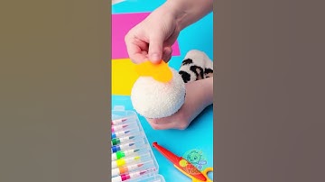 Let’s DIY Some Fluffy Earmuffs with Fun Socks! 🧦❄️ So Cute! 😍 #kidsvideo #funforkids #diy #crafts