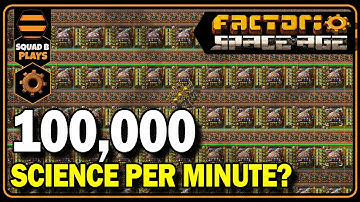 Factorio Space Age Solar System Megabase: The 100k Science Push