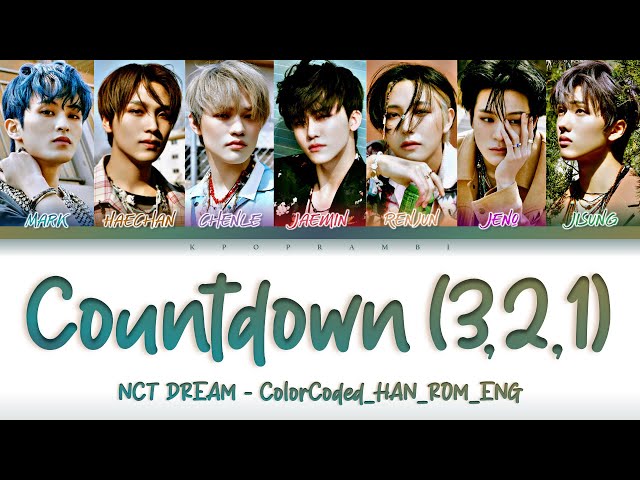 Countdown 3 2 1 Nct Dream Lyrics English Translation Countdown 3 2 1 Nct Dream Lyrics English Translation