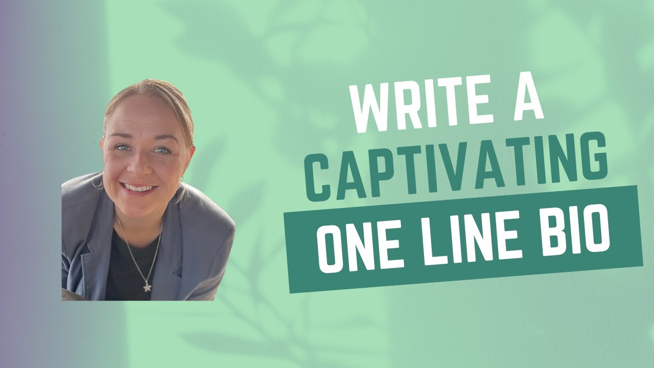 Write a Social Media Bio and Design Brand Assets - Week 2 Build a Personal Brand in a Year