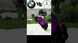 BMW VS MERCEDES | Crash Jump Test BeamNG.drive