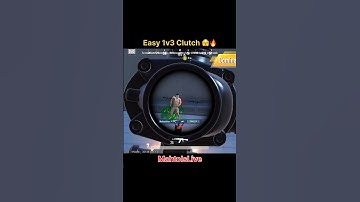 Easy 1v3 Clutch 🔥 OP Gameplay | BGMI Highlights & Fight 🎮 #1v3clutch #bgmi1v3clutch #bgmi