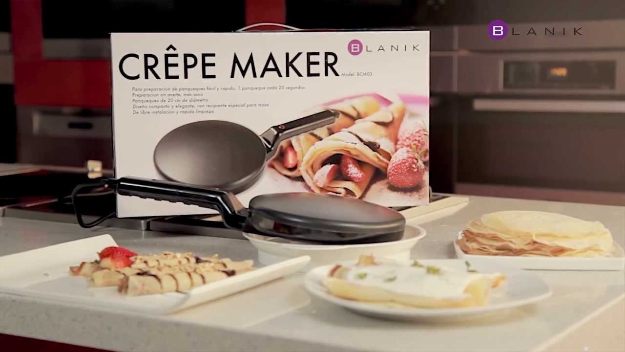 ella es cocina Canadá CREPE MAKER BLANIK VIDEO CORTO - YouTube