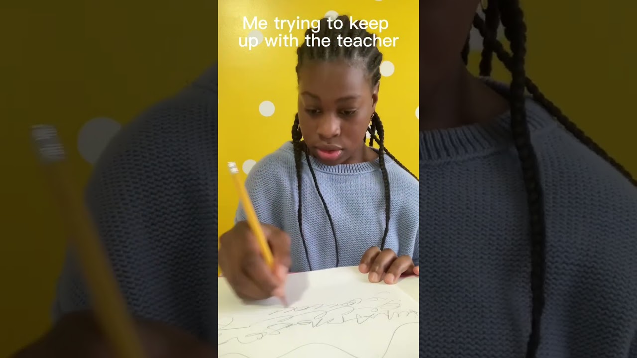 There is always that one girl with the extremely clean notes