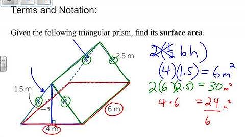 Math Studies 1: Surface Area (Part 1: Prisms/Cuboids & Pyramids)