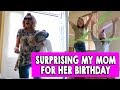 SURPRISING MY MOM FOR HER BIRTHDAY // Grace Helbig