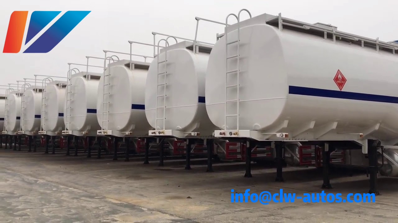 Fuel/Diesel/Gasoline/oil Tanker Semi Trailer for Salbas Oil and Gas