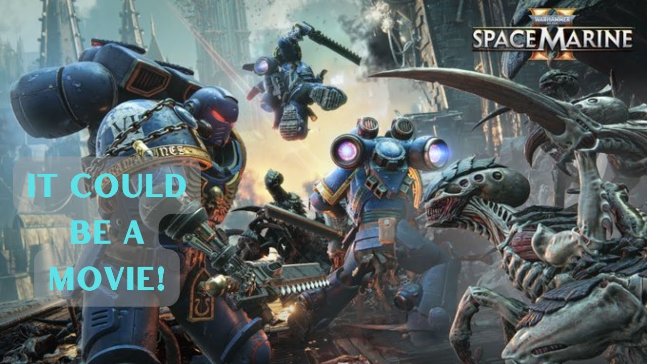 Warhammer 40K: Space Marine 2 Movie | All Cutscenes - YouTube