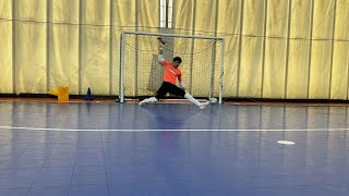 #4 Futsal Goalkeeper Training – フットサルGK練習 #Futsal #GK