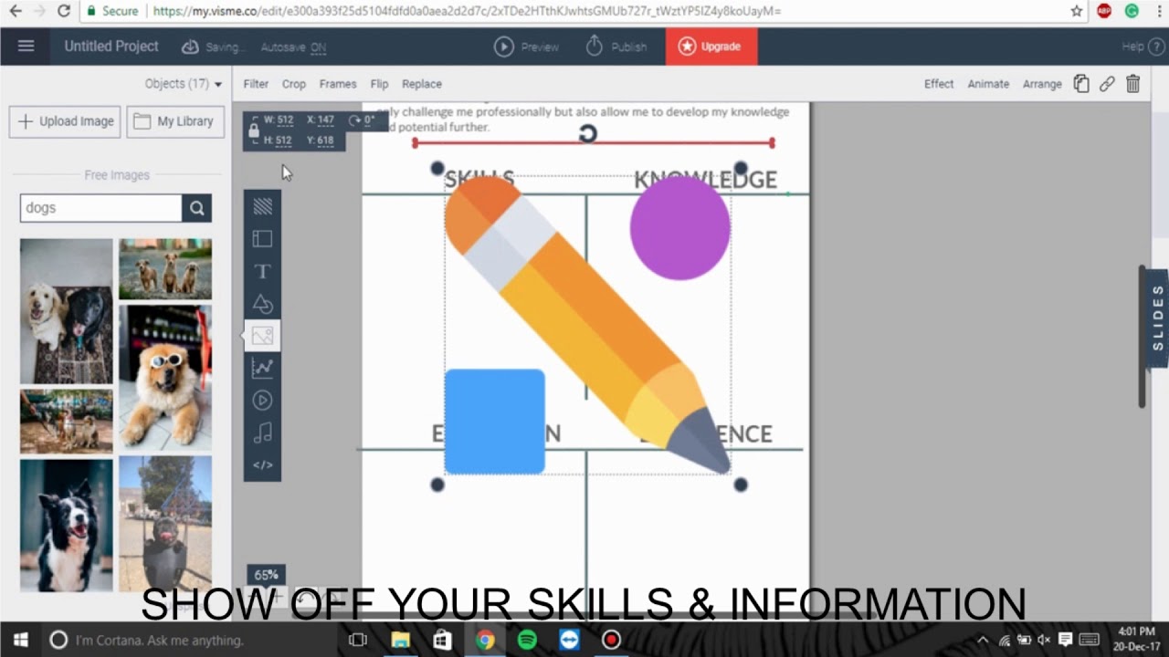 How to Create Resume using Visme - YouTube