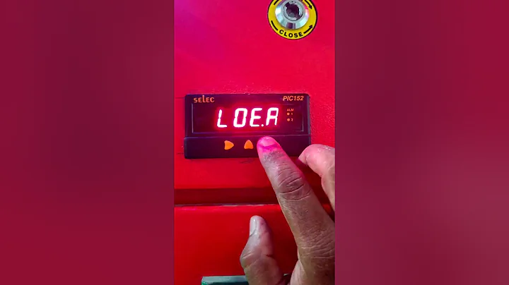 PIC152 Setting for pressure switch