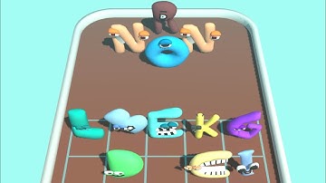 Merge Alphabet Lore - All Levels Gameplay Android, iOS