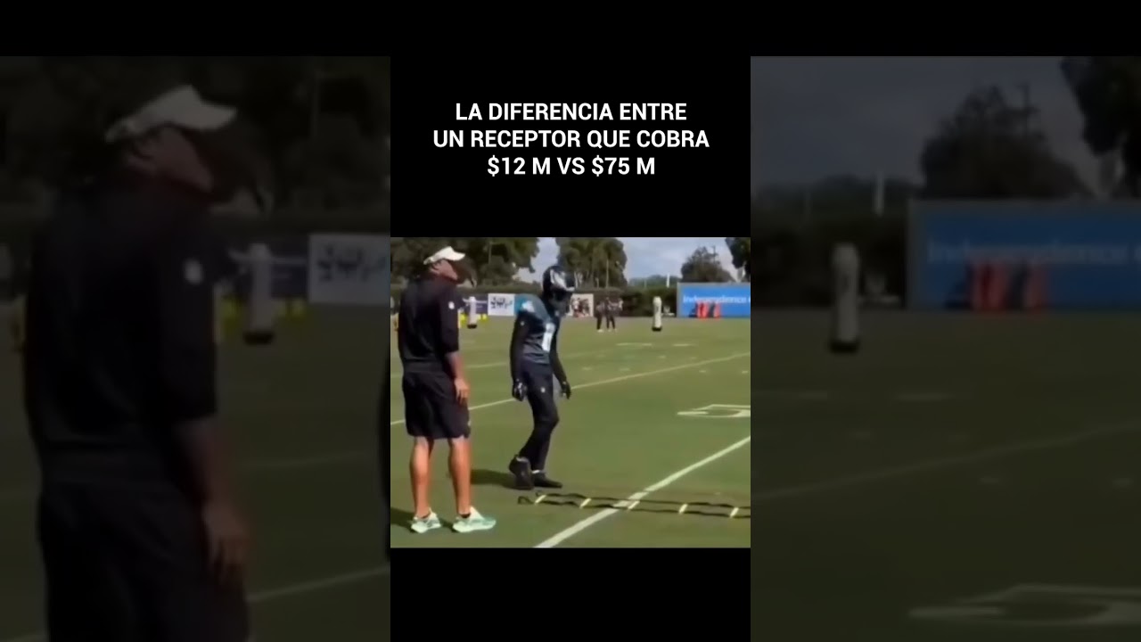 Por eso cobran tanto los buenos receptores #nfl #nfltraining #nflplayer #skills #collegefootball