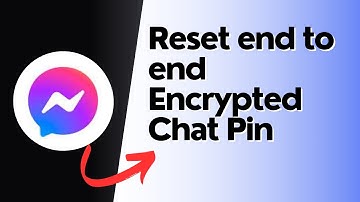 How to reset end to end encrypted chat pin messenger