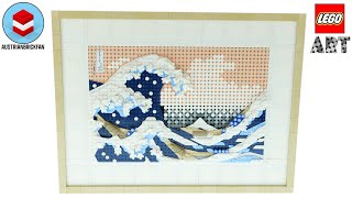 LEGO Art 31208 Hokusai: The Great Wave - LEGO Speed Build Review
