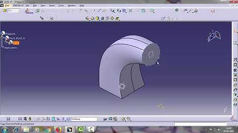 Tutorial Catia V5.....How To Use "Removed Multi Section Solid " Tool