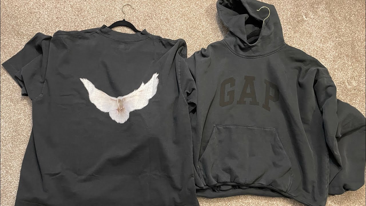 YZY x GAP Polar Fleece Padded Hoodie Full Review + Sizing! - YouTube