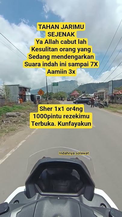 jika suara indah ini nyaman ditelingamu mohon Aamiinkan #syair #nasehat #viral
