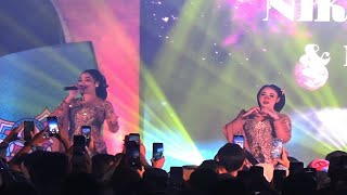 Duet Sinden Top Terbaru Niken Salindri Ft Nandasari  2 Lagu Terakhir Cdanursari Mayangkara