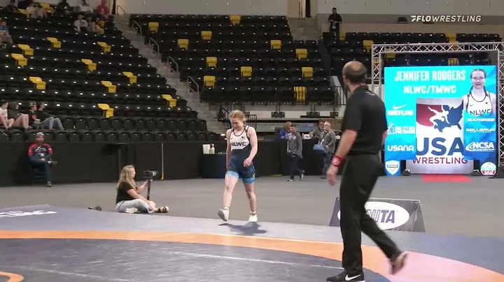 62 Kg Rr Rnd 2 - Macey Kilty, Sunkist Kids Wrestli...