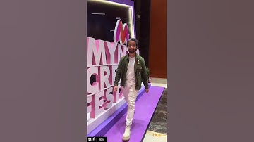 Flew To Attend Myntra Creator Fest to have blast 💥says Abhinav Mathur #Shorts   Myntra