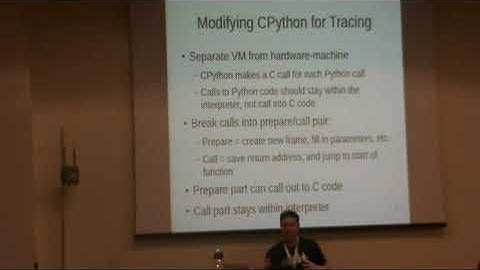 Making CPython Fast Using Trace based Optimisations