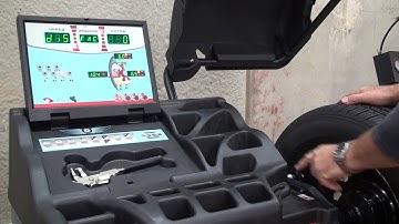 Weaver® W-977 Wheel Balancer Distance Arm Calibration