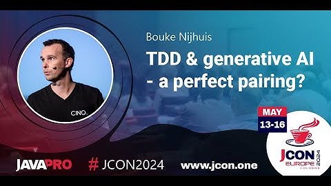 TDD & generative AI - a perfect pairing? | Bouke Nijhuis (EN)