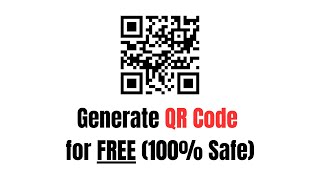 How To Generate QR Code For Free in iPhone, Mac, iPad?! 100% SAFE Profile