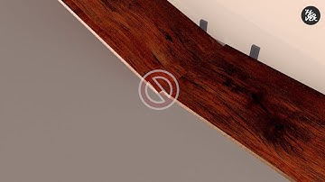 LVT flooring HDF click system installation