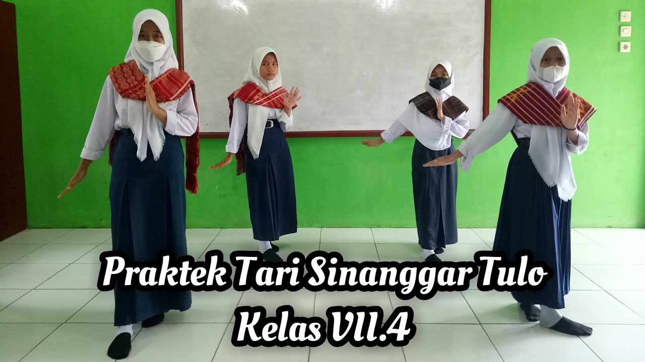 Praktek Tari Sinanggar Tulo || Kelas VII.4 ~ SMP Negeri 2 Padang Tualang