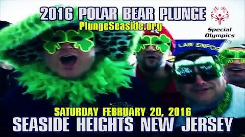 Special Olympics NJ Polar Bear Plunge Seaside Heights NJ TV Commercial