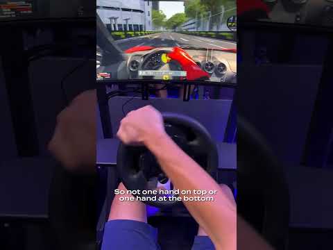 Tips with Melvin: HOW TO HOLD THE STEERING WHEEL #legionofracers #lorracing #simracing