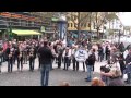 56th District Pipe Band, Flashmob am Löhr-Rondell in Koblenz