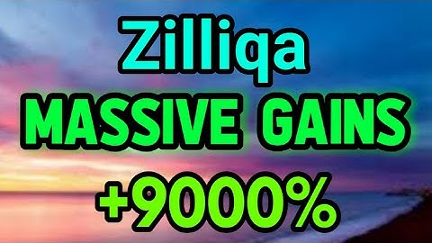 Zilliqa MASSIVE NEWS || Zilliqa Price Prediction! Zil Today Update