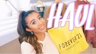 FASHION HAUL: H&M, FOREVER 21, and MORE! | Ronni Rae screenshot 4