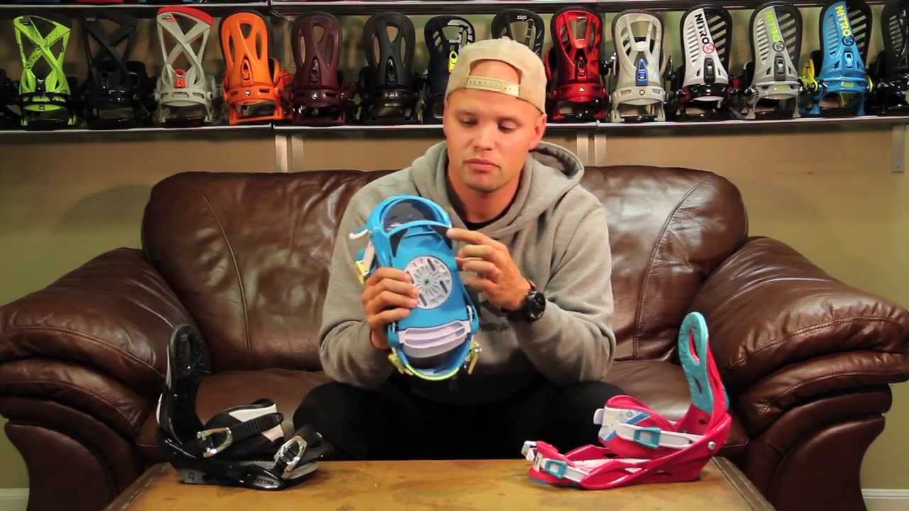 2014 Nitro Women's Rhythm Snowboard Binding Review