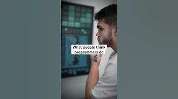 What People think Programmers do #programming #coding #softwareengineer