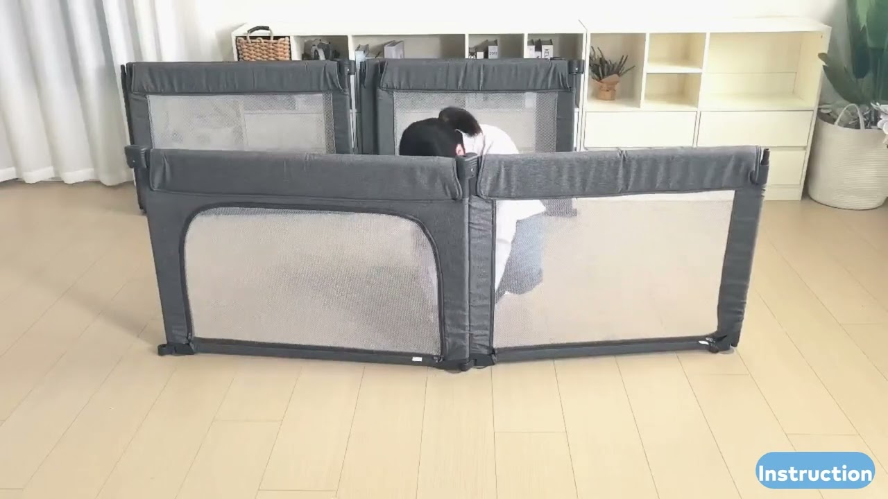 Doradotey WL-003 Playpen Setup Instruction: No Tools Needed | Quick Assembly