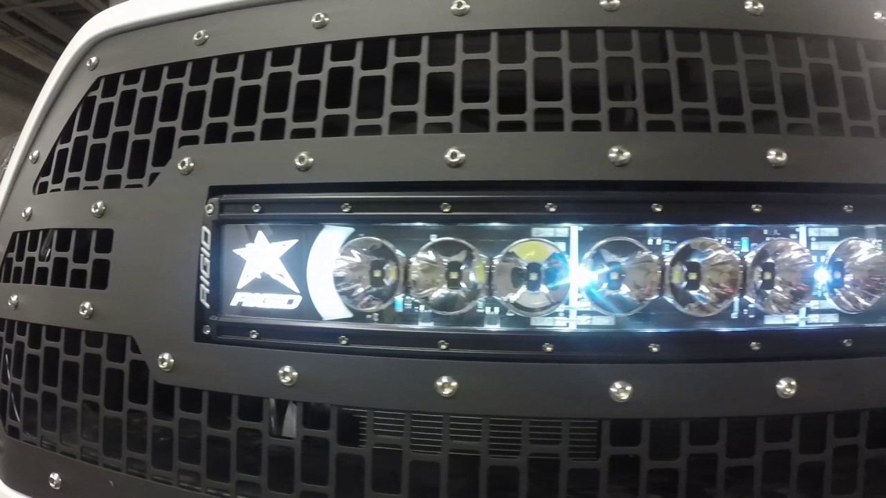 Tacoma Rigid Industries Grill | Accessories At Mark Miller Toyota - YouTube