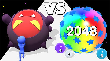 ROLLING BALL RUN /vs SNOW BALL RUN ✦ ASMR Gameplay Android iOS • Satisfying ASMR GameplayWalkthrough