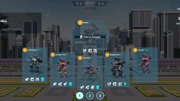 FFA Gameplay With Raptor, Condor, Dux, Pathfinder And Mauler Gameplay - War Robots | #warrobots