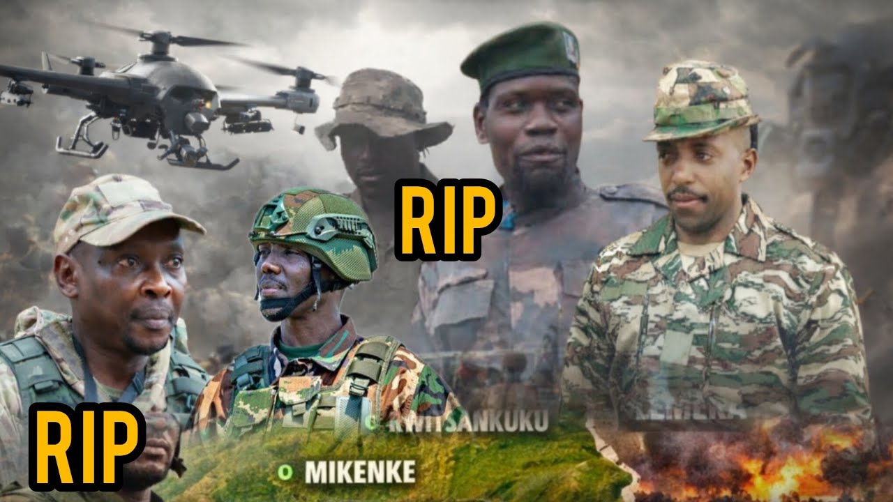 AMAKURU MASHYA 🚨 GENERAL MAKENGA AHOREYE WILLY NGOMA IBITERO BIKOMEYE BYA DRONE BIRAKOMEJE RUBAYA 